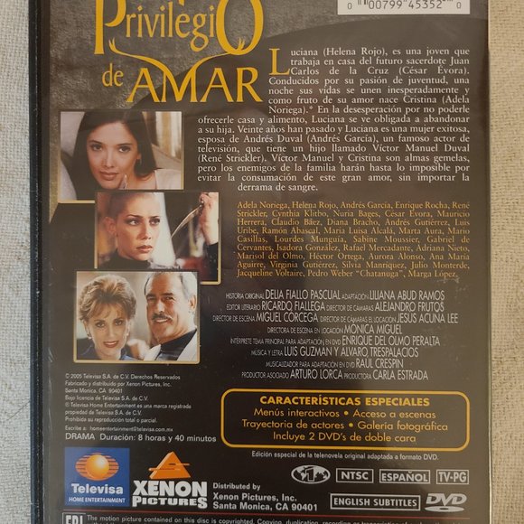 Spanish Language Film & Telenovelas DVD Combo - Picture 3 of 5